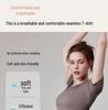 Women's Slim Fit Quick-Dry Yoga Top - Breathable, Short Sleeve Sports Shirt for Running, Fitness, and Pilates