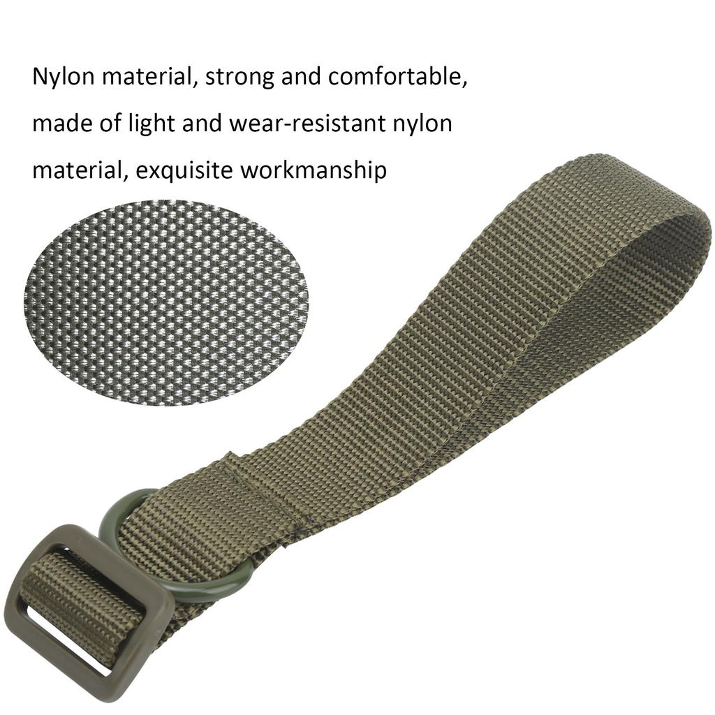 Outdoor Nylon Hanging Strap Multifunction Webbing Belt with D