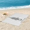 French Foreign Legion Beach Towel Soft Microfiber Quick Dry Absorbent Quick Towels For Bath