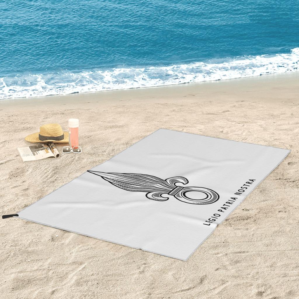 French Foreign Legion Beach Towel Soft Microfiber Quick Dry Absorbent Quick Towels For Bath