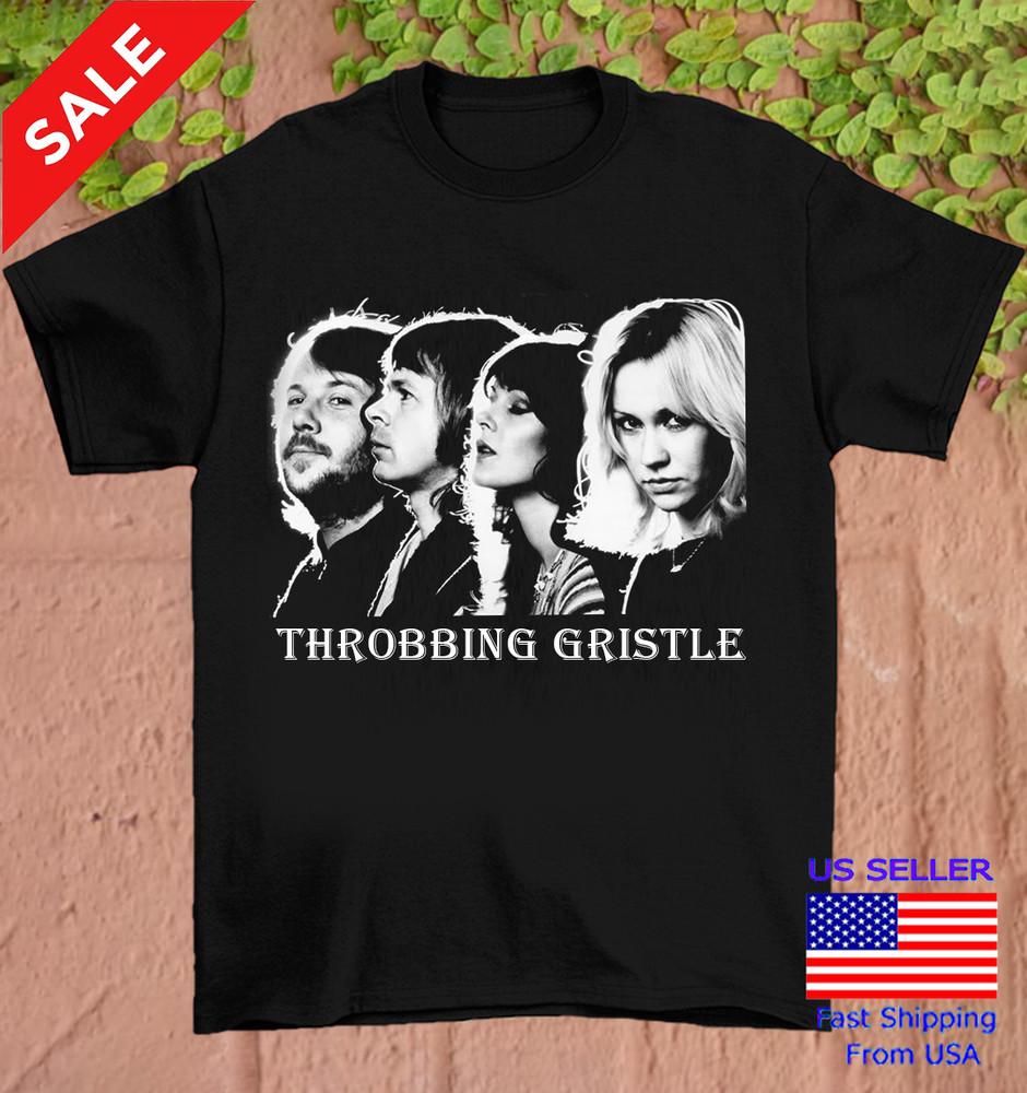 Throbbing Gristle band poster Unisex T-Shirt All Size S-2345XL QX0137 Unisex T-Shirt L
