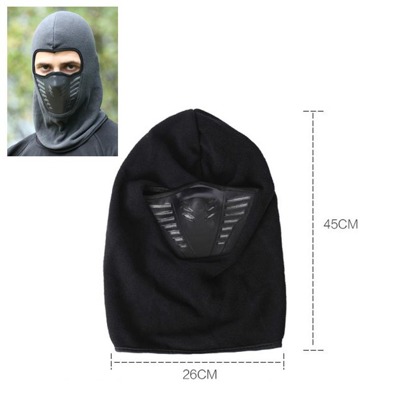 1Pc Warm Balaclava Ski Snowboard Motorbike Riding Full Face Mask Neck Warmer
