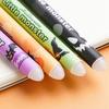 4 Pcs Cartoon Halloween Christmas Erasable Gel Pen Cute 0.5Mm Blue/Black Ink Signature Pens School Supplies Student Gifts
