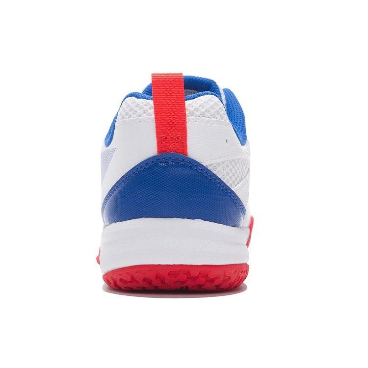 Li Ning Ace Textil, Synthetikleder Dämpfung Rutschfest Abriebfest Niedrig geschnitten Badminton Schuhe Herren AYTP011-13