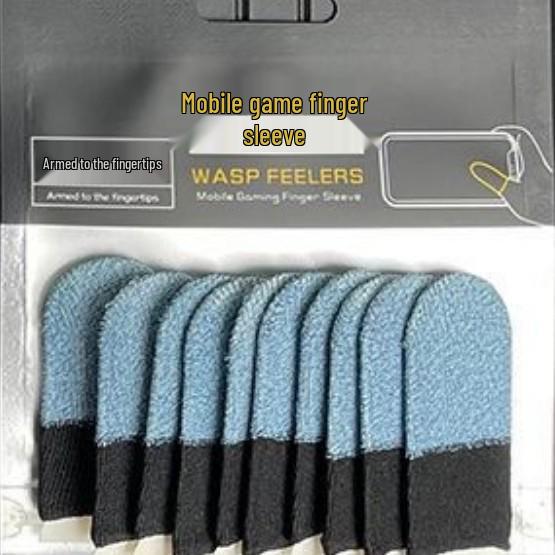 Deluxe Double Color Anti-Sweat Finger Cots for Esports & PUBG - Superconducting Design, Big Gift Pack