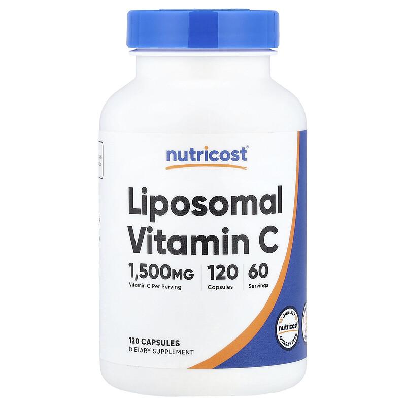 Liposomal Vitamin C, 120 Capsules (750 Mg Per Capsule)