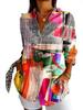 2025 Summer Women's V-Neck Short-Sleeve Linen Blouse - Simple & Stylish