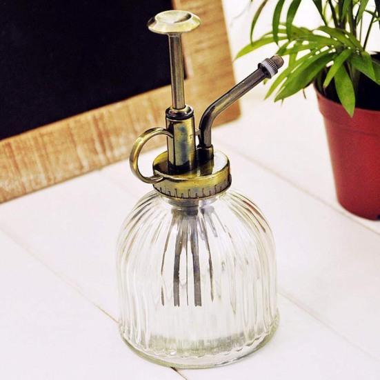 Sprayer Vintage Hand-pressure Design Pumpkin Shape Plant Flower Water Sprayer for House
