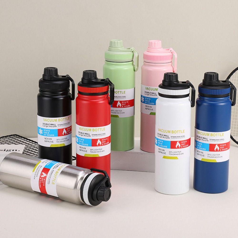 Stainless Steel Thermal Water Bottle Leakproof Vacuum Flask Insulated Cup For Outdoor/Travel