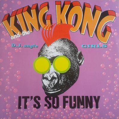 12 collu plate KING KONG & D'JUNGLE GIRLS - It's So Funny FL8411 Flea Records 1988 Itālija Deju un Elektroniskā Mūzika Lietota