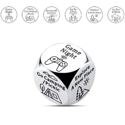 Novelty Dinner Choice Dices for Couples with Indecisive Tendencies for Date Night Decision Maker Dices for Valentines Day
