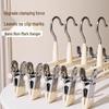 Non-Slip Stainless Steel Pants Hanger Clips - Universal Drying & Storage Solution