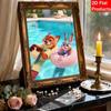 Disney Pearl Painting Zootopia Handmade DIY Pearl Gem Painting Pictures Crafts Special Shape Home Wall Decoration