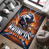 Brisbane Warriors Carpet Rug for Living Room Bedroom Home Sofa Decoration,Kids play Nonslip Floor Mat