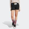 Adidas Originals Trefoil Short Tight Logo Print Regular Fit Shorts Women Shorts Black IC8529