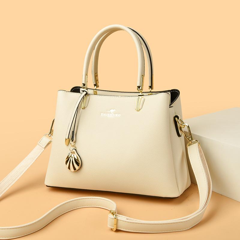 Mom's Large-capacity Handbag for Ladies, Crossbody Single-shoulder Bag