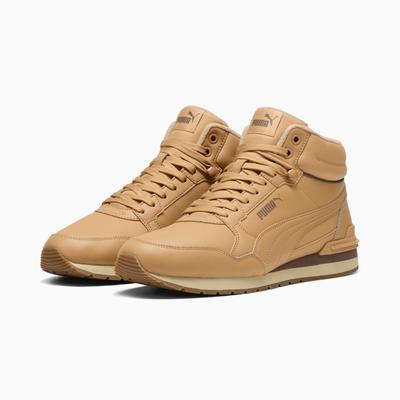 Puma ST RUNNER V4 MID Unisex Winter Shoes Brown 40289305 R 41