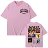 Colombia Band Morat Album Merch T-shirt Men Women Fashion Y2k Trend Short Sleeve T-shirts High Quality Cotton T Shirt