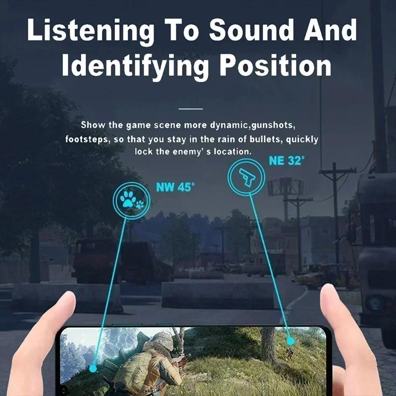 Gaming Earbuds Wireless Bluetooth Earphones With Mic Bass Audio Sound Positioning 9D Stereo Music HiFi Headset For Gamer