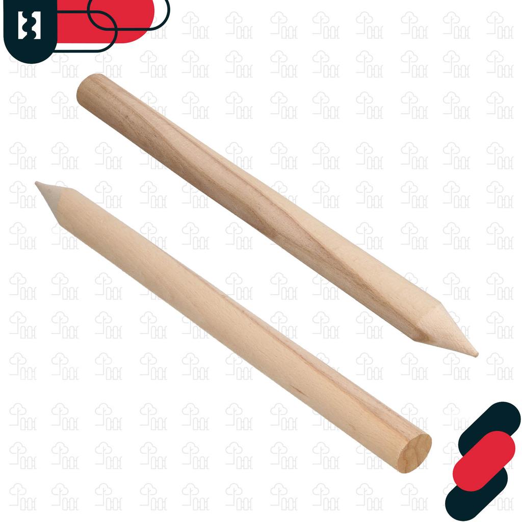 KOTARBAU® Geodetic Beech Wooden Stakes Support for Tomatoes, Vegetables, Trees, 40 CM, Set of 5