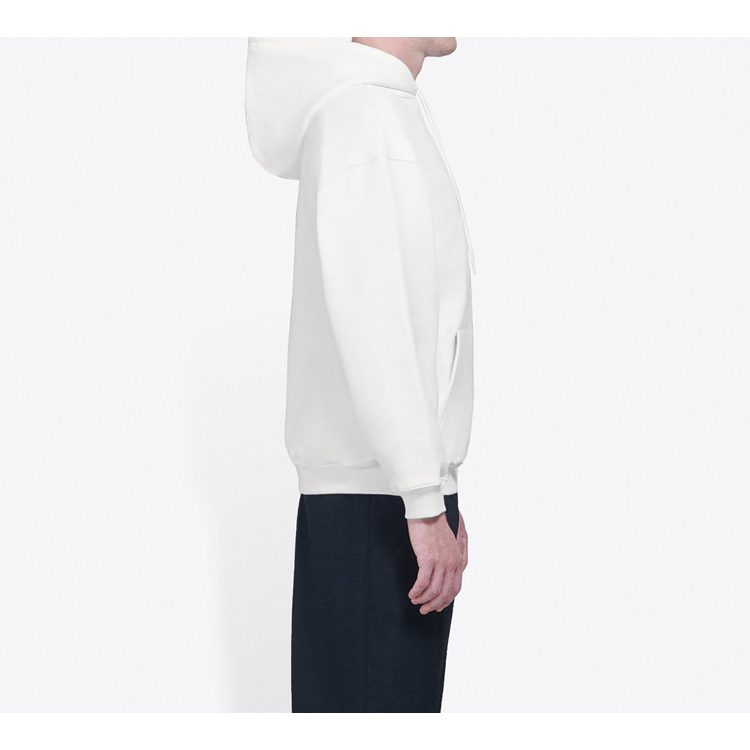 Balenciaga Sweatshirts Men's White Hooded Moderate Regular 570811TIV519040