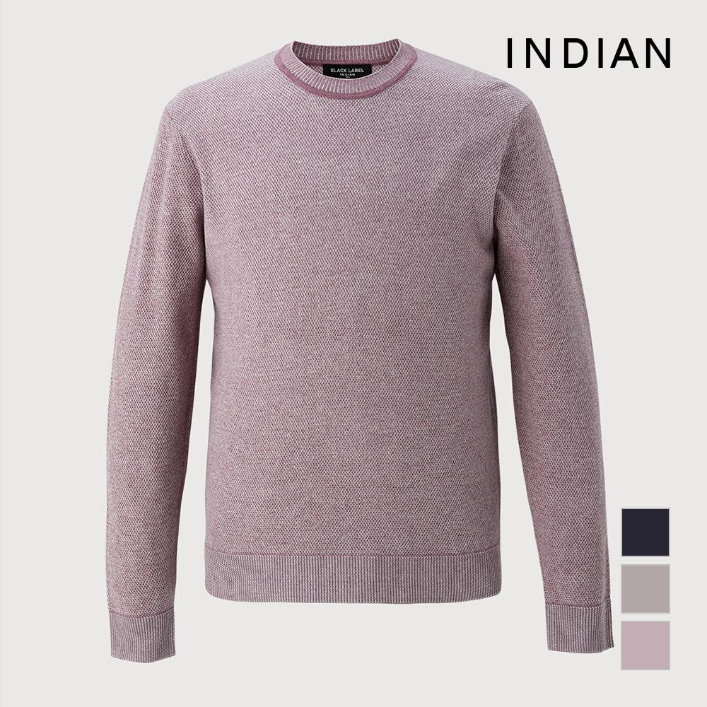 INDIAN Men'S Solid Round Neck Knit_Mivbrys1261