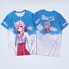 Anime trička Tenkrát jsem se reinkarnoval jako sliz 3D tištěný streetwear Muži Ženy Tričko nadměrné velikosti Harajuku Dětská trička Topy