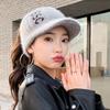 Knitted Baseball Cap Earmuffs Ear Protection Hat Warm Running Beanie  Autumn And Winter