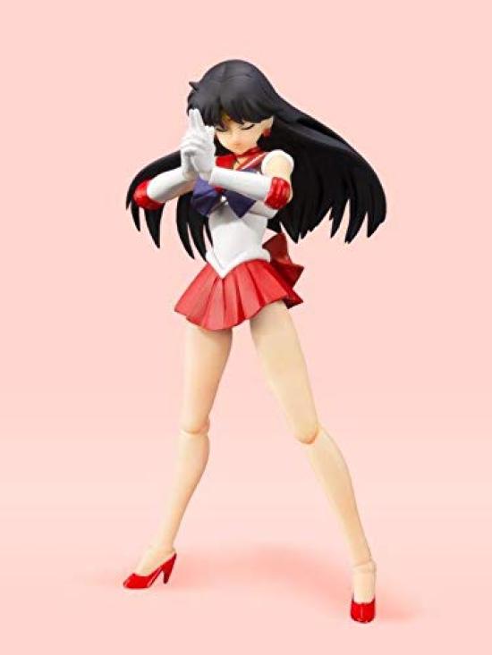 TAMASHII NATIONS Sailor Moon Sailor Mars Color 140mm ABS PVC Painted Action Figure S.H.Figuarts -Animation Edition- Approx. &