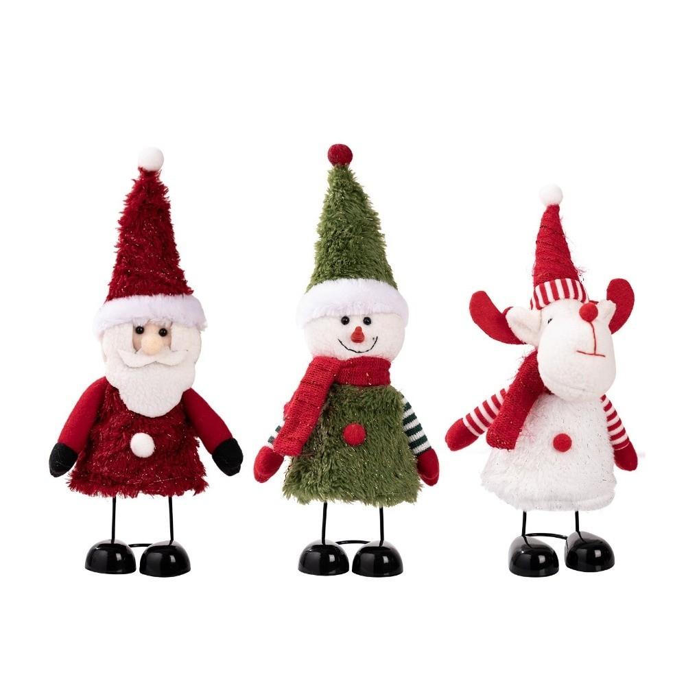 Desktop Decoration Christmas Figurine Santa Claus Christmas Doll Ornament  Desktop Display