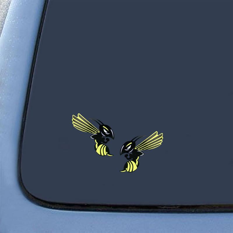 Lustige Auto Wespe Kratzaufkleber Biene Aufkleber für Glas Autozubehör für Autoscooter Scheinwerfer Fenster Autozubehör