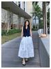 Vintage Chic Set: V-Neck Vest & Wide-Leg Pants, Two-Piece Ensemble