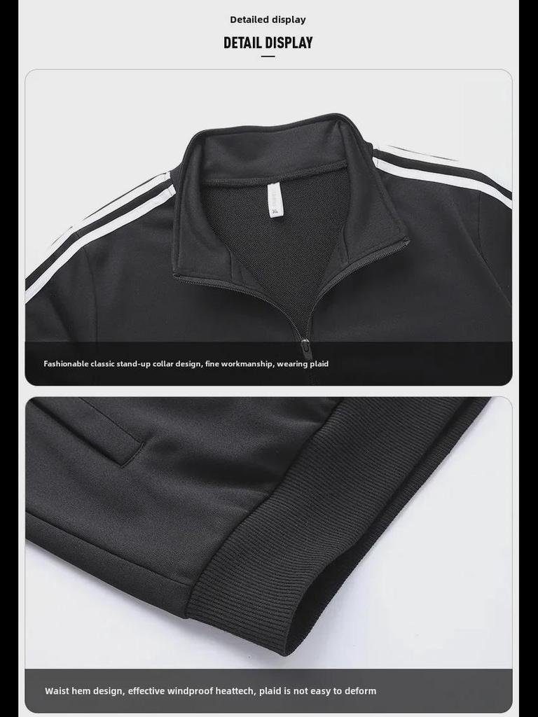 Men's Sport Suits, Women's Spring/Autumn Activewear, Couples' Two-Piece Casual Sets, Matching Running Gear, Group Outfits