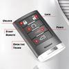 Key Fob VOFONO Keyless Entry Remote Smart Replacement Compatible With Cadillac CTS 2008-2015/ STS 2008-2011 (FCC ID: M3N5WY7777A) 5 Buttons