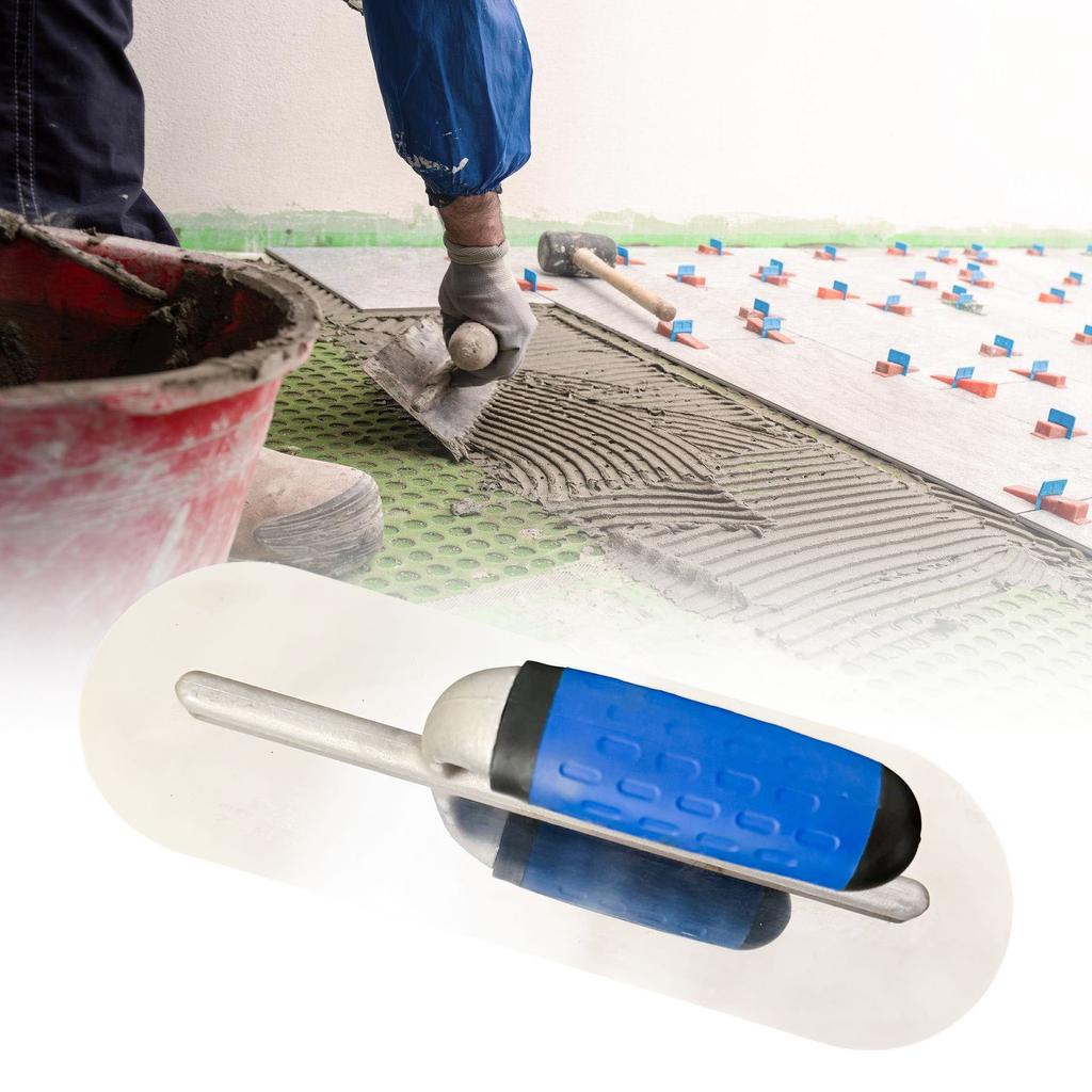 3-teiliges Set Abrundungsspachtel Edelstahl Rostfrei Ergonomischer Griff Zement Flachspachtel Werkzeuge