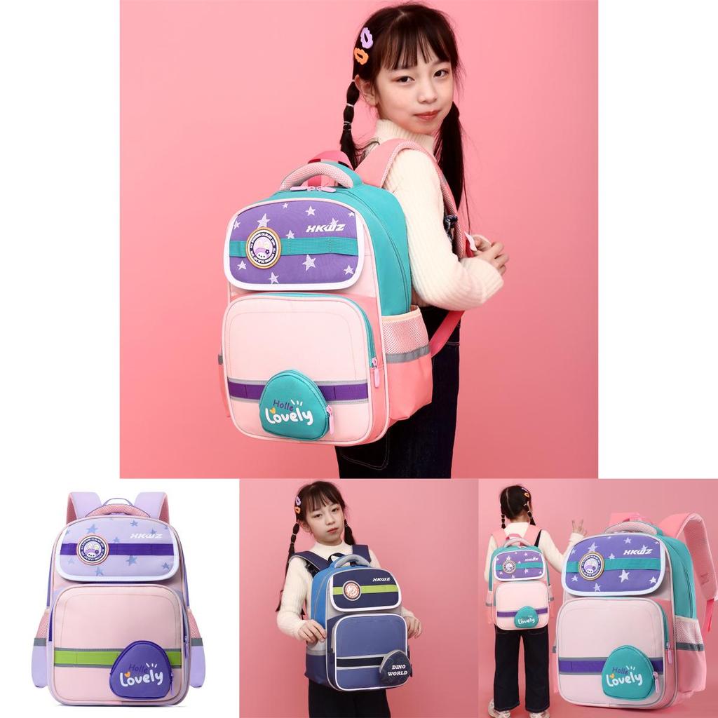 Large Capacity Cute Cartoon Backpack For Toddlers Boys And Girls Preschool Bag