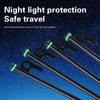 10Pcs Outdoor Ground Nail Luminous Ring Silicone Rubber O-Ring Warning Ring For Camping Tent Nail Accessories