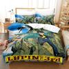 3DAnime Lupin The Third Mine Fujiko Bedding Set Duvet Cover Bed Set Quilt Cover Pillowcase Comforter King Queen Size Boys Adult
