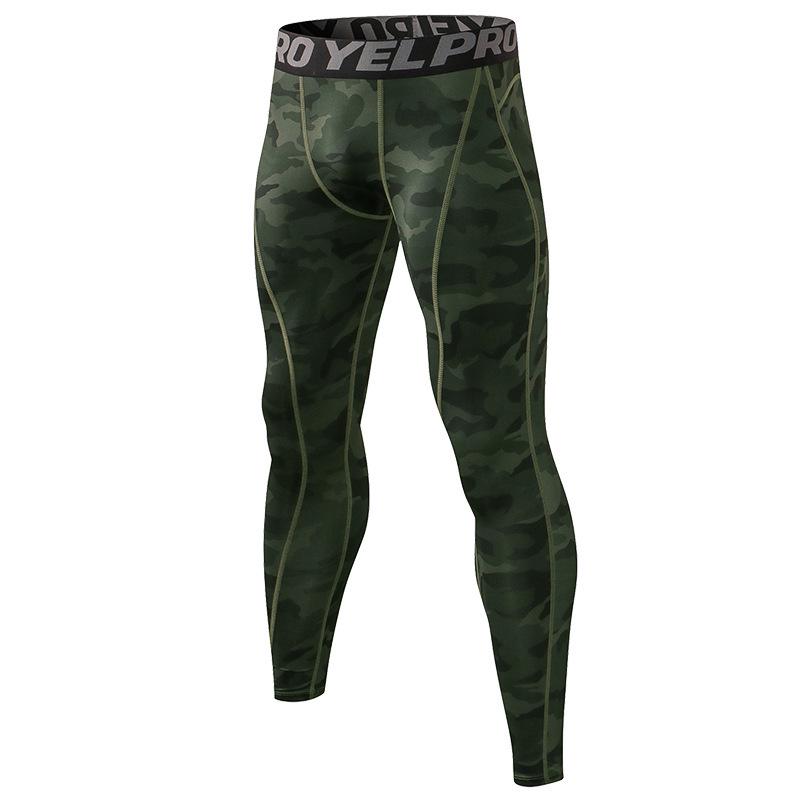 Men's Pro Sports Quick-Dry Running Pants - Sweat-Wicking, Breathable, Elastic Fitness Tights