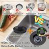 3-in-1 Kitchen Sink Stopper, Pop-Up Kitchen Sink Sewer Strainer, with An Extra Basket Strainer for U.S Standard 3-1/2-Inch Kitchen Sink Sewer Stopper,