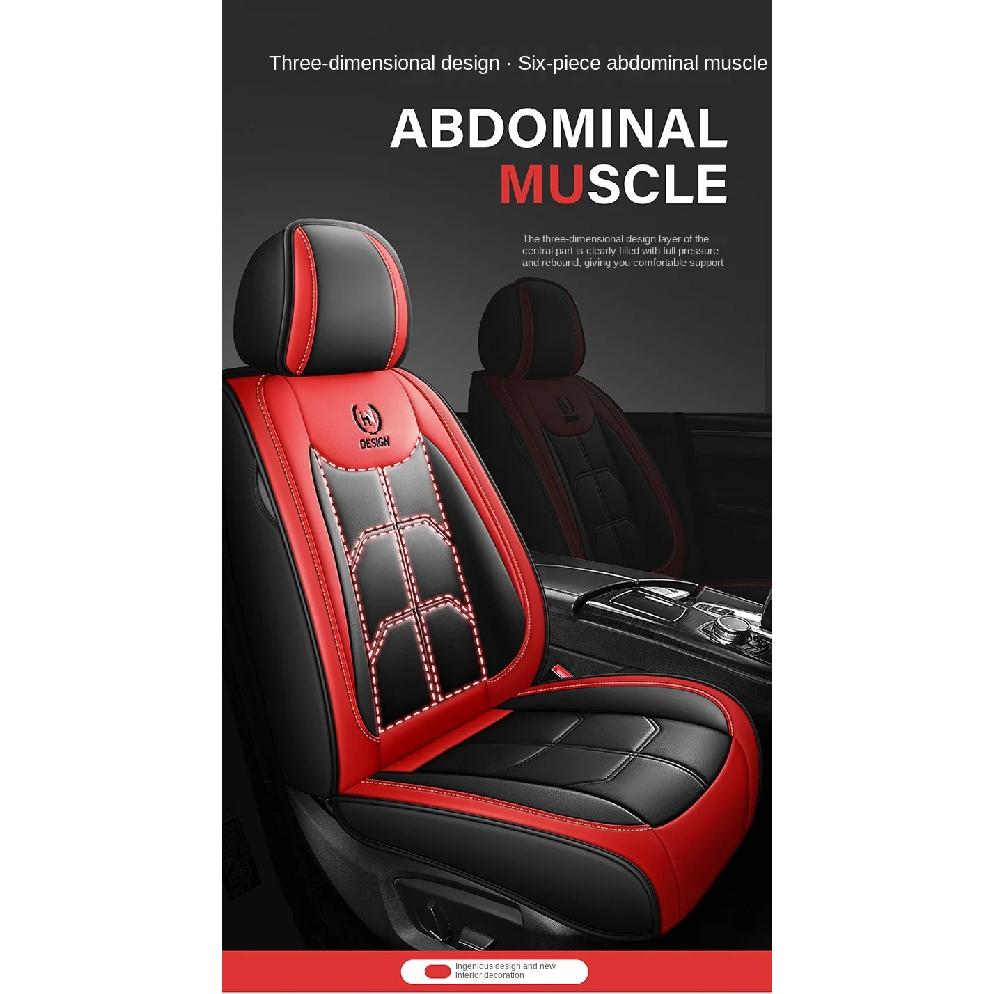 1 PC universal PU leather car seat cover for FORD Focus MK2 Edge Explorer Ecosport Escape Everest C-MAX interior Accessories