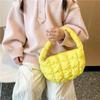 Childrens And Autumn Winter Temperament Portable Simple Texture Girl Cloud Bag