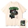 Rapper Mf Doom Madvillainy The Illest Villains Double Sided Print Tshirt Men Fashion Oversized Tshirt Male Hip Hop Trend Tees
