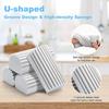 Car Magical Dust Cleaning Sponge Baseboard Cleaner Duster Sponge Tool Reusable Dusters for Cleaning Blinds Vents