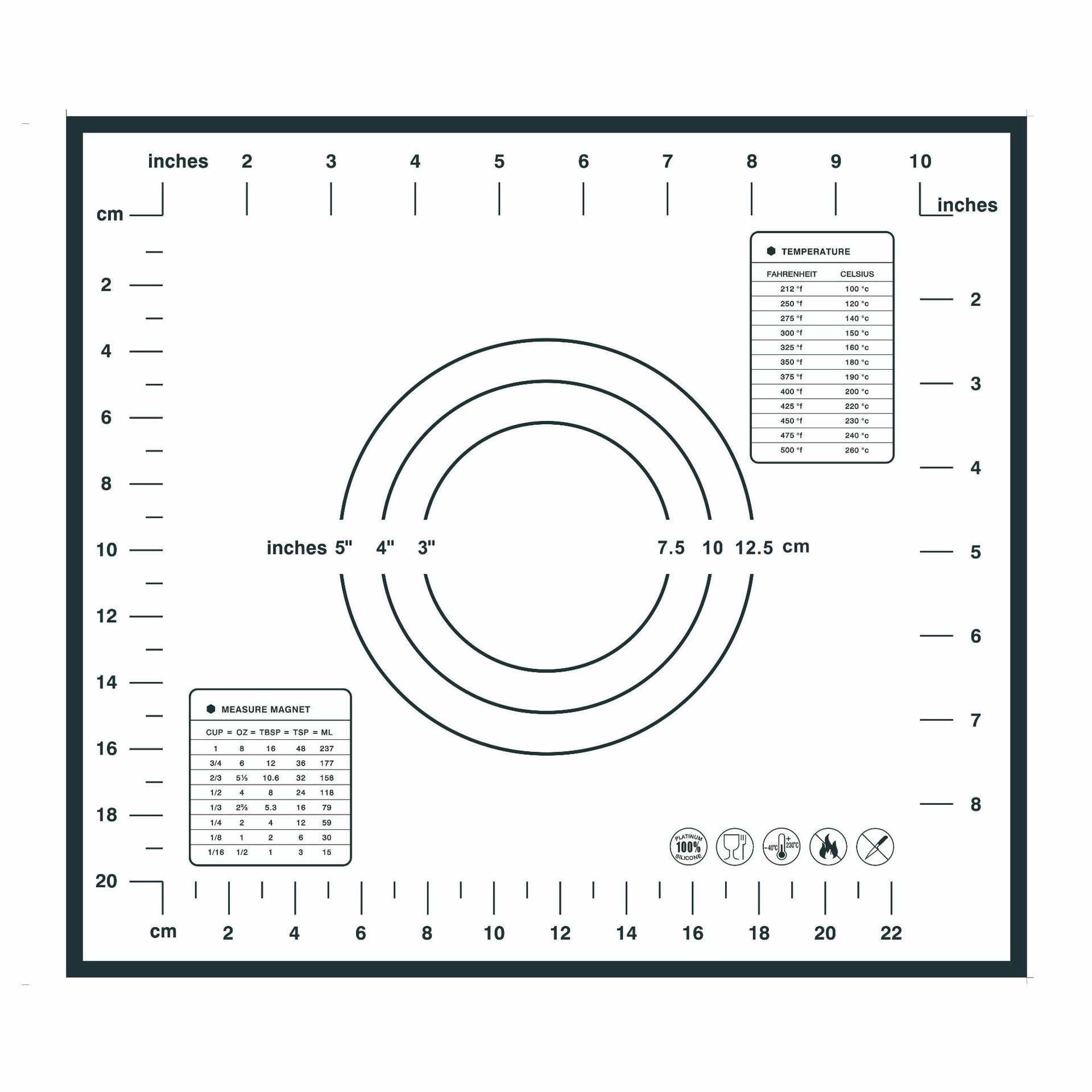 

Силиконовый коврик для выпечки, тестомес для пиццы, кондитерские кухонные гаджеты, инструменты для приготовления пищи, посуда, формы для выпечки, аксессуары для замешивания, лот 26cm * 29cm чёрный
