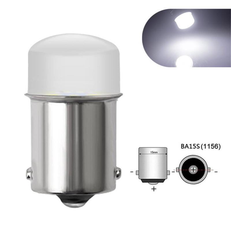

Светодиодная лампа 1157 высокой яркости для автомобиля BAY15D 1156 P21W Ba15S SMD, универсальная лампа заднего хода, стоп-сигнал, белый DRL12V