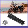 FOURTY Wheel Plated Spoke 13G Bike Spoke 180mm Length with Nipples Universal