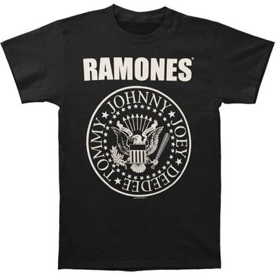 Ramones Unisex voksen Hey Ho T-skjorte med ryggtrykk