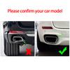 Aluminum alloy Car Tail pipes Muffler Exhaust Pipe Output Cover For BMW X5 F15 2014-2018 X6 F16 2015-2018 (for M Sports Version)