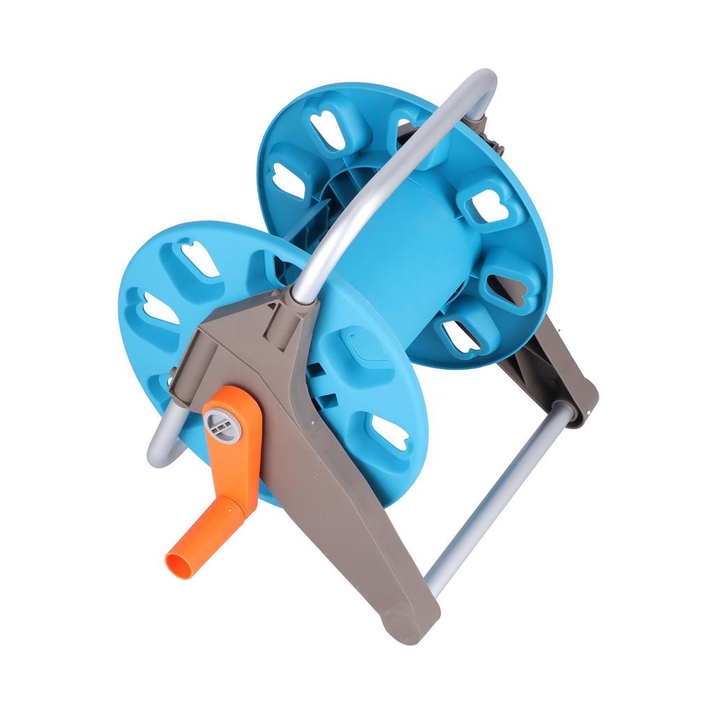 G1 2 Garden Water Hose Rack Gardening Waterpipe Cart Storage Car Washer Tool for 30m Hose